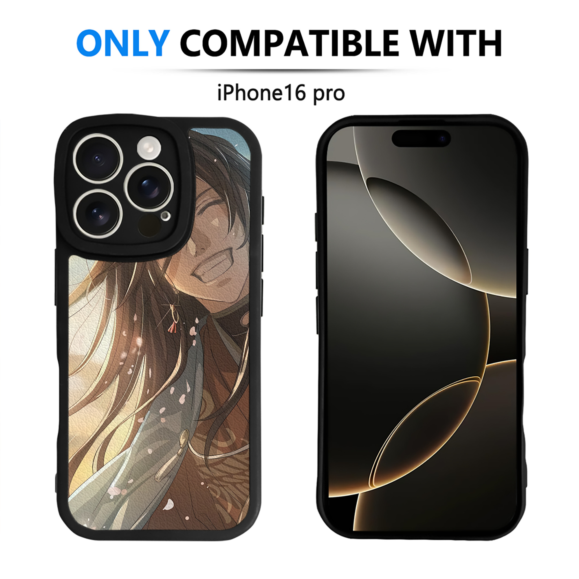 （画像用） 刀剣乱舞 Touken Ranbu 【iPhone 16シリーズ対応】シリコンスマホケース（レザー調） 材質：シリコン